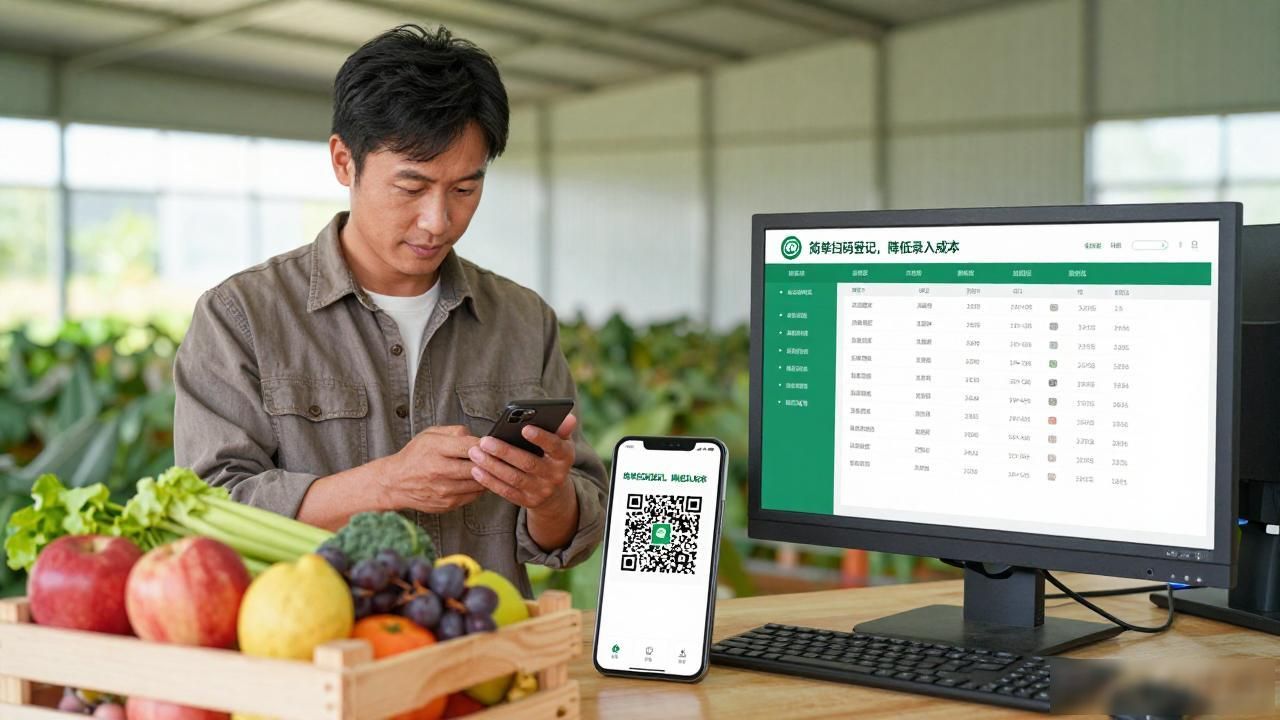 一物一码防伪技术_农产品宣传册_农产品溯源系统