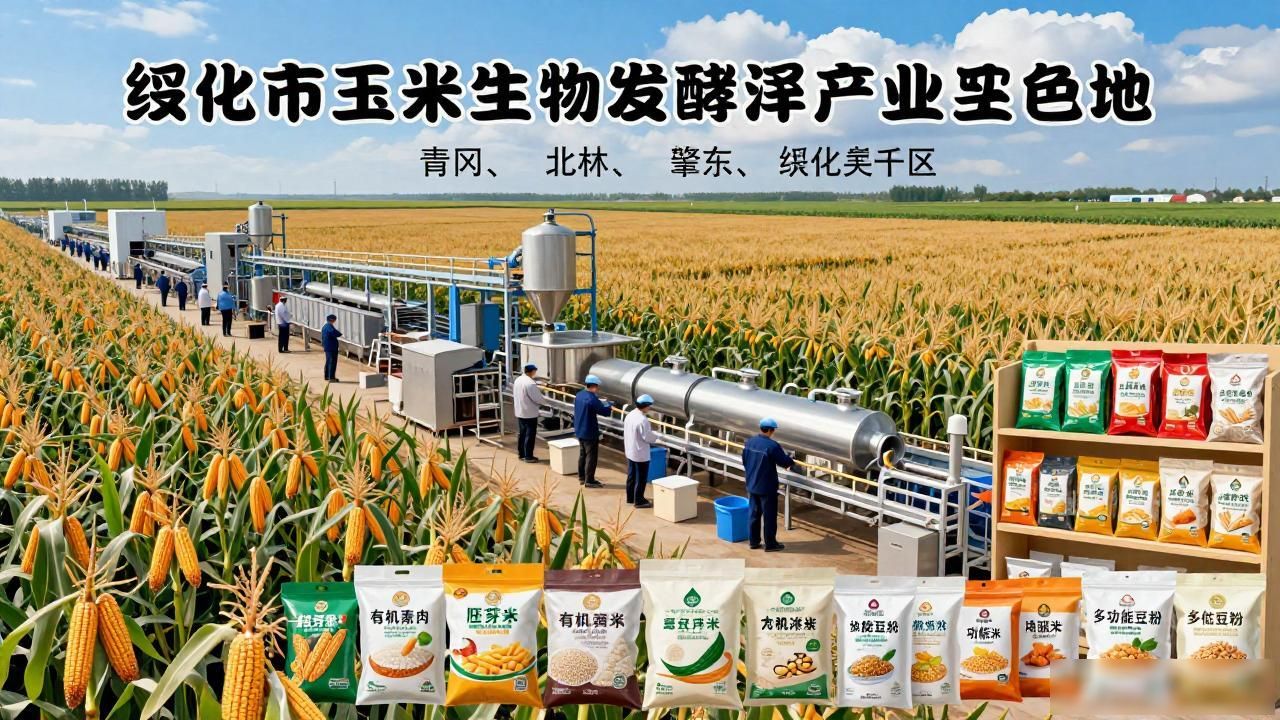 玉米生物发酵产业基地_农产品深加工产业_绥化市农产品精深加工