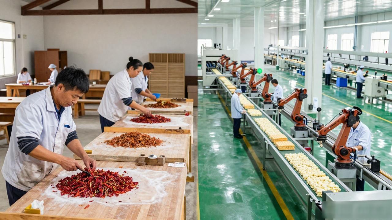 农产品深加工产业_贵州聂姐食品有限公司酸豇豆生产_碧江区农产品精深加工