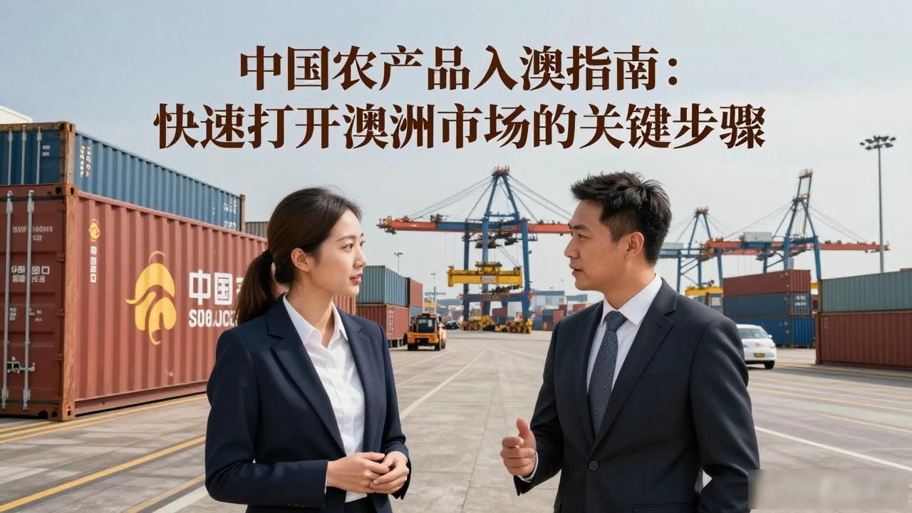 跨境电商选购全球商品_跨境电商出口海外仓_中国农产品出口市场指南 澳大利亚