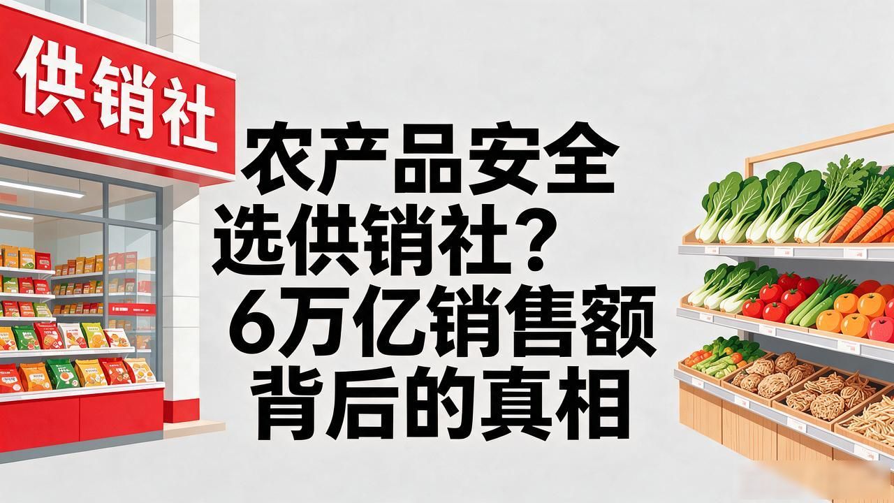 农产品安全选供销社？6万亿销售额背后的真相