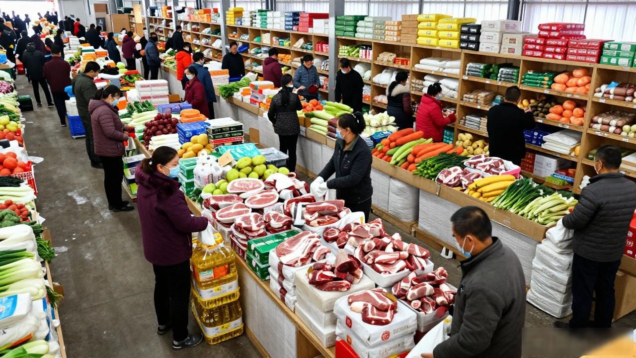 商丘农产品批发市场在哪？保供稳价看这里，买菜进货都放心
