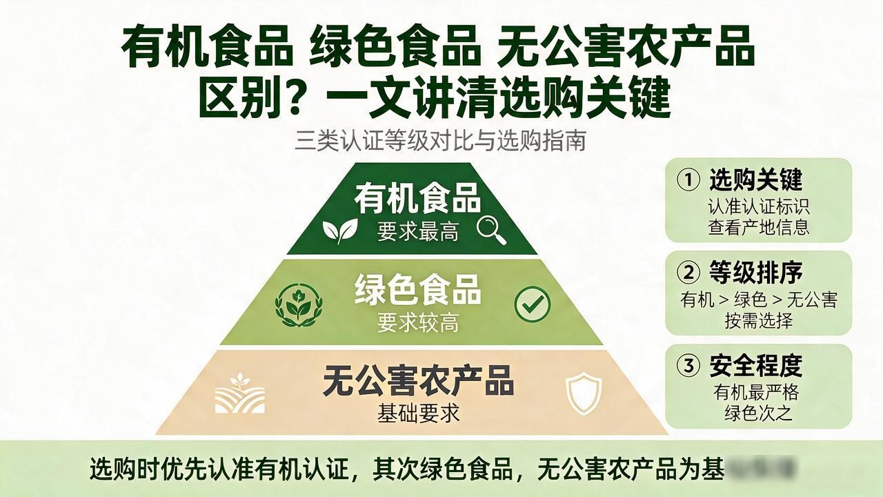 无公害农产品 绿色食品 有机食品_有机食品绿色食品无公害农产品