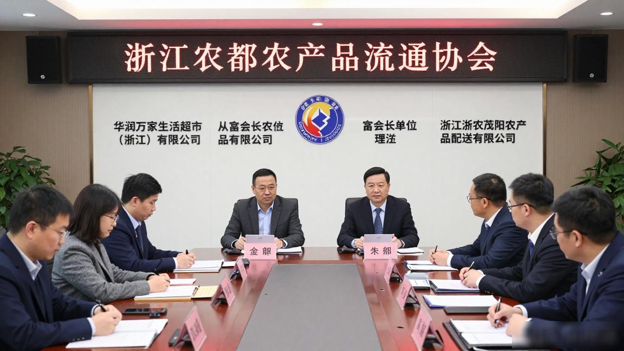 浙江农都农产品流通_浙江省农产品流通行业协会_沈金潮会长选举