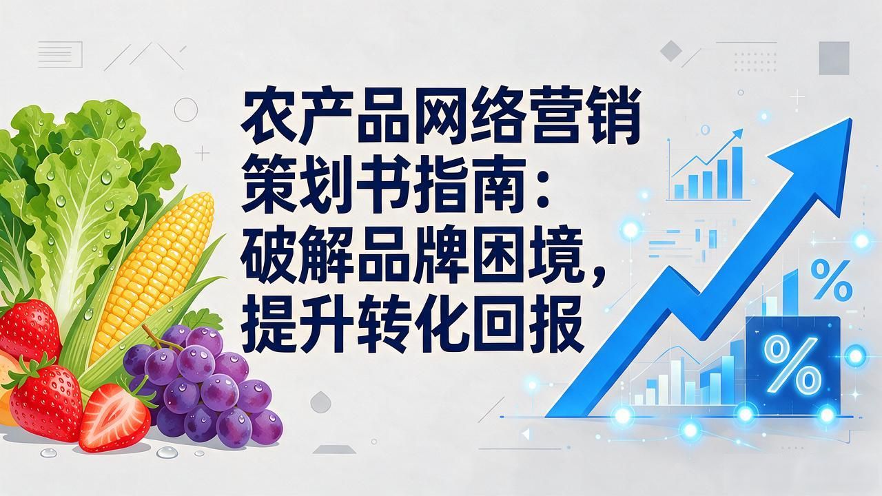 农产品 网络营销策划书_农产品品牌营销策划靠谱团队_农产品品牌打造策划方向