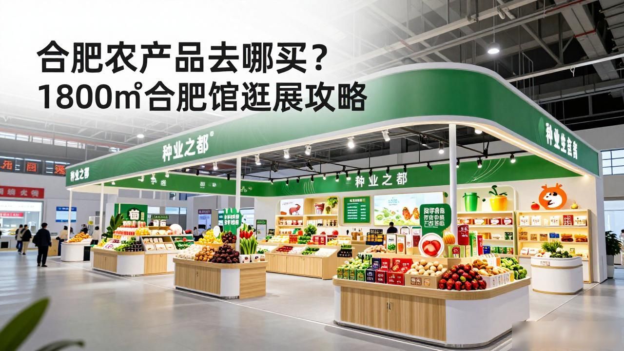 中国安徽名优农产品暨农业产业化交易会2023合肥_合肥农交会展馆分布_合肥农产品