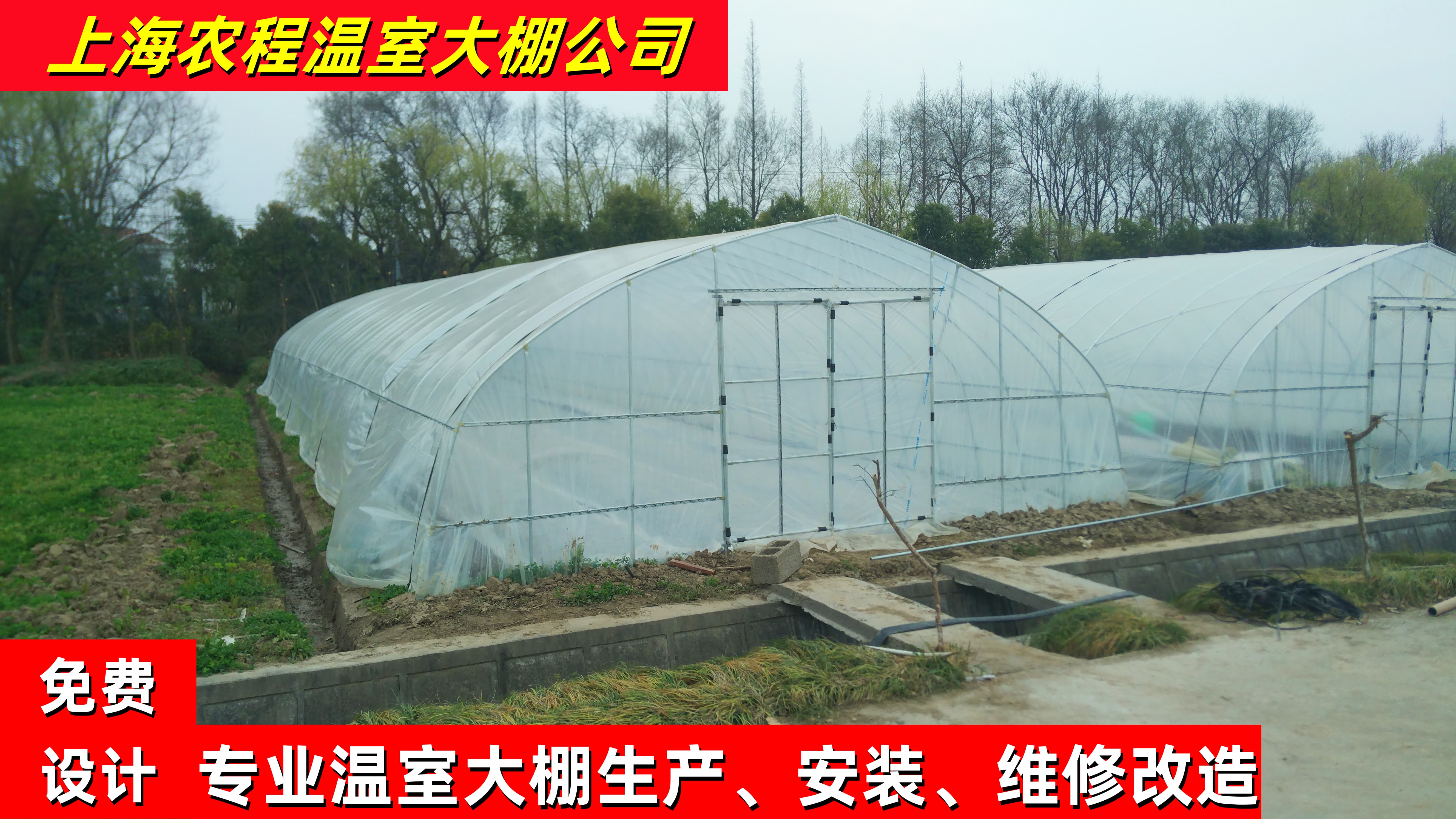 联合六型单体塑料管棚 单体塑料种植大棚安装