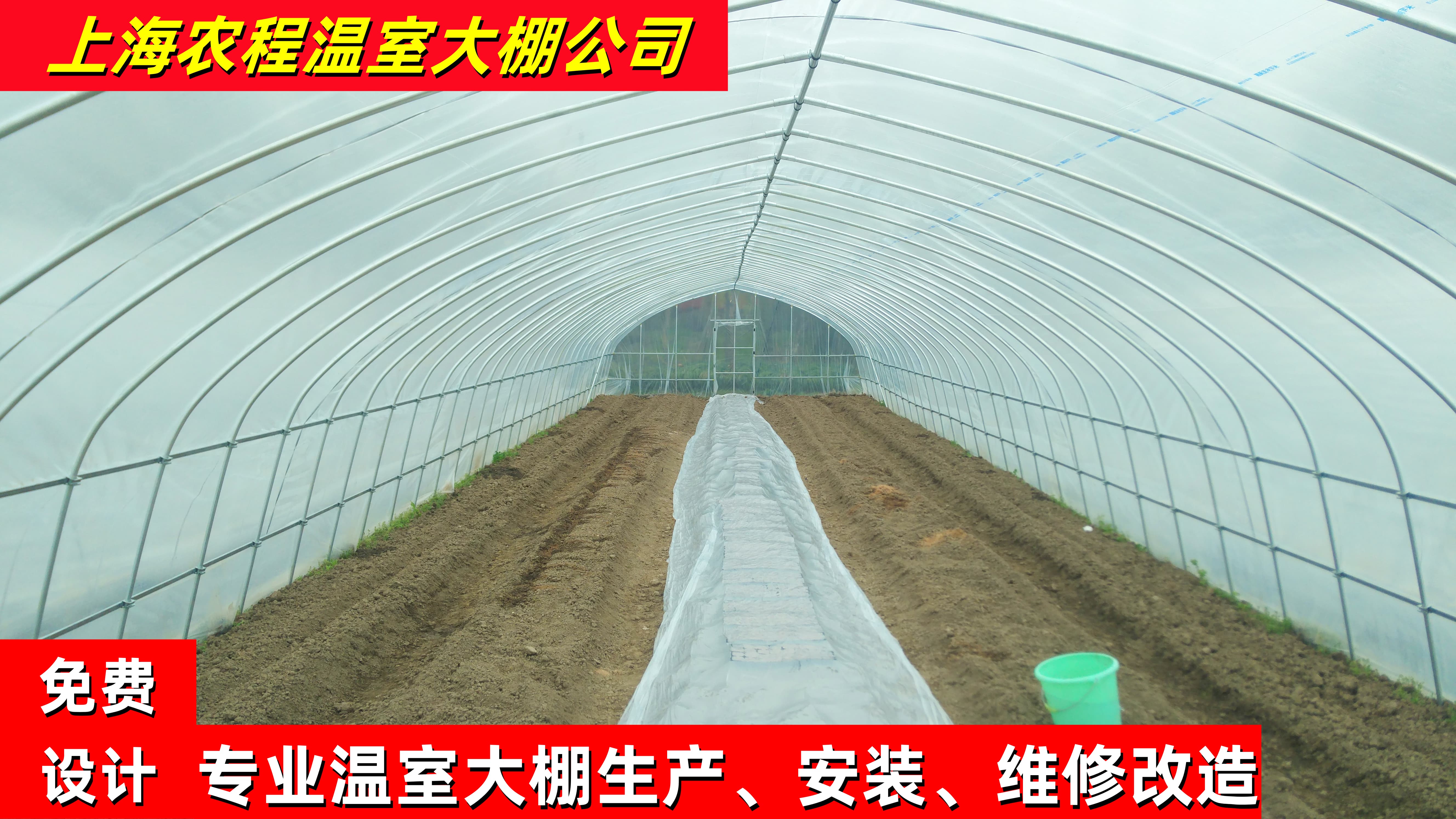 联合六型单体塑料管棚 单体塑料种植大棚安装